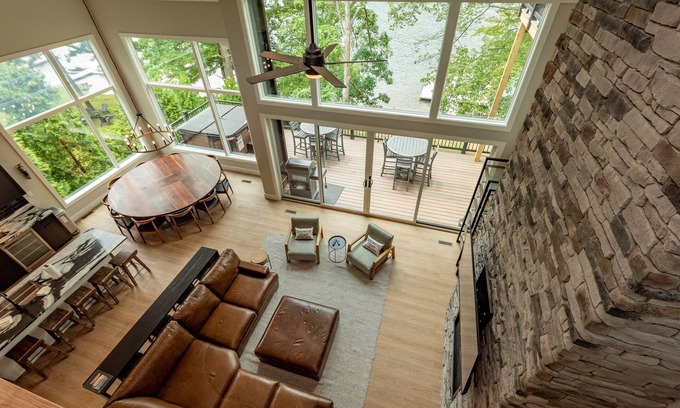 McHenry House | Dog Friendly Retreat w/Dock, Hot Tub & Theater