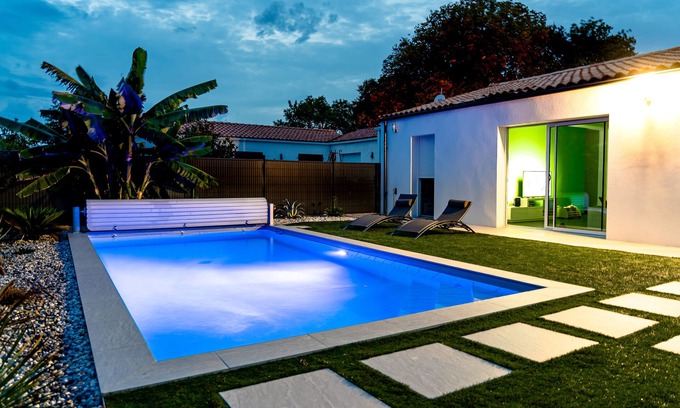 Dolus-d'Oleron House | Dolus D'Oléron, new, quiet, comfortable house with private heated pool.