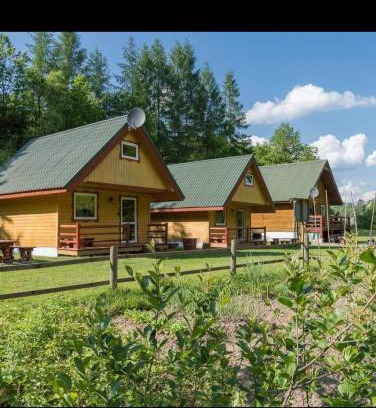Lesko House | Domki letniskowe Gdzie strumyk płynie z wolna