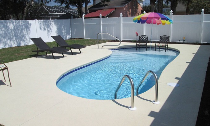 Sunnyside House | Don't Worry, Be Happy! Private Pool, Golf Cart, 3BR/2BA