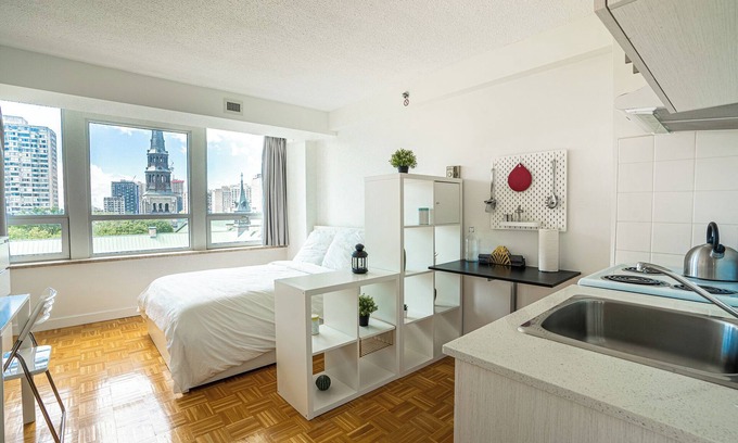 Shaughnessy Village Apartment | Dorchester Chic Studio