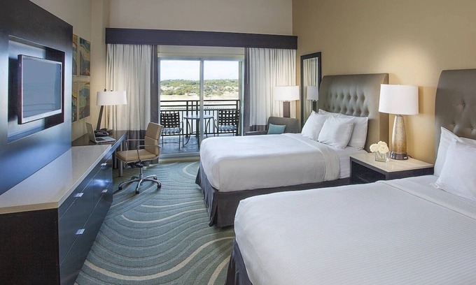 Lakeway Hotel | Double Queen with Balcony and Lakeview at Lakeway Resort & Spa | 4 Units