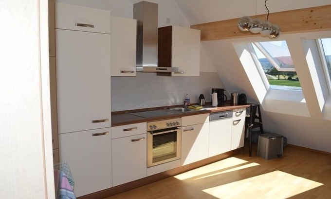 Reichenau Apartment | Double room in the attic with shower and WC