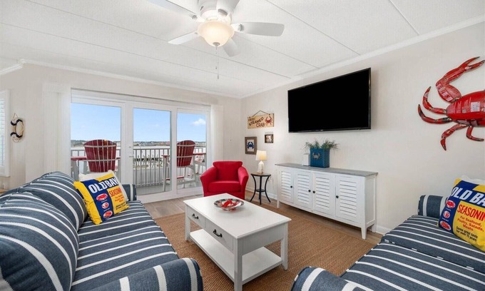 Ocean City Condo | Downtown 2 Bedroom White Marlin Condo short walk to the Beach and Boardwalk!