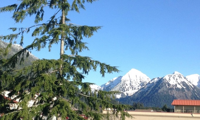 Sitka Apartment | Downtown Apt. 5 w/Ocean & Mountain Views.