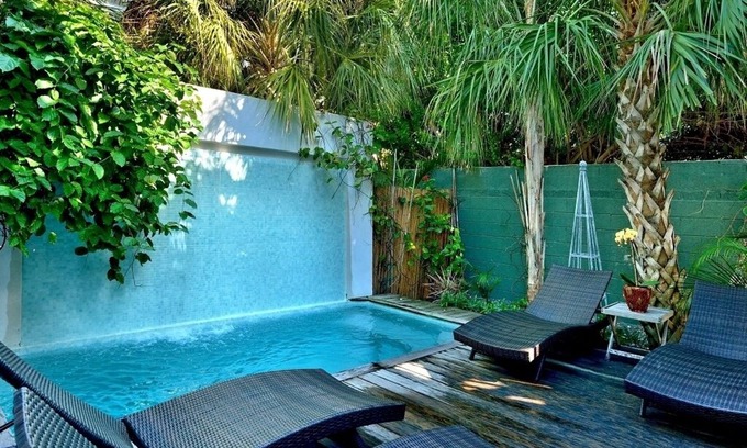 Downtown Villa | Downtown Duval Street Penthouse- Private Pool-Parking-Roof Deck- Walk Everywhere