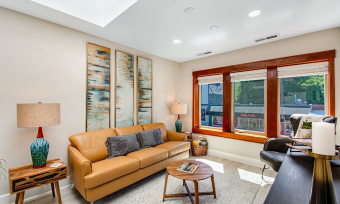 Port Angeles Hotel | Downtown loft + studio with water/city views, 2 full kitchens, & free WiFi
