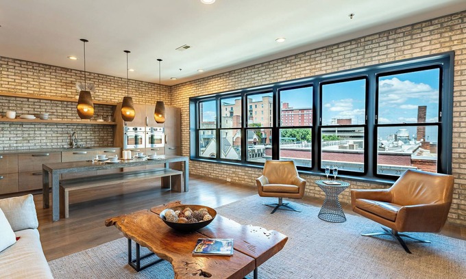Downtown Asheville Condo | Downtown Penthouse✨ City Views + Pet-Friendly + Inc. Biltmore Pass