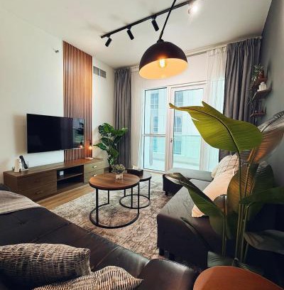 Dubai Apartment | Dubai Marina Modern 1 Bedroom Apartment w Balcony, Near Tram