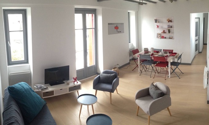 Saint-Jean-de-Luz City Center Apartment | Duplex apartment - great location
