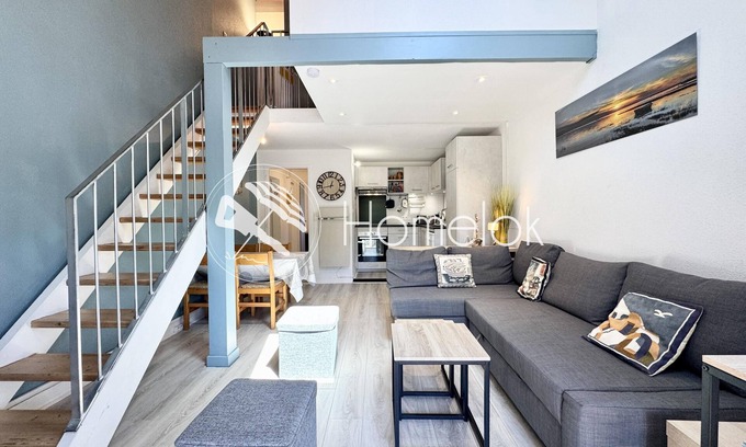 Arzon Condo | Duplex familial – Plage à 200m, sauna et confort
