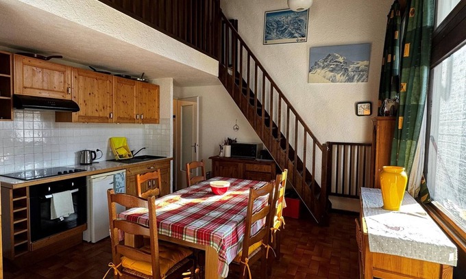 Les Carroz-d'Araches Apartment | Duplex for 6 on beginner slopes with parking - Les Carroz d'Arâches