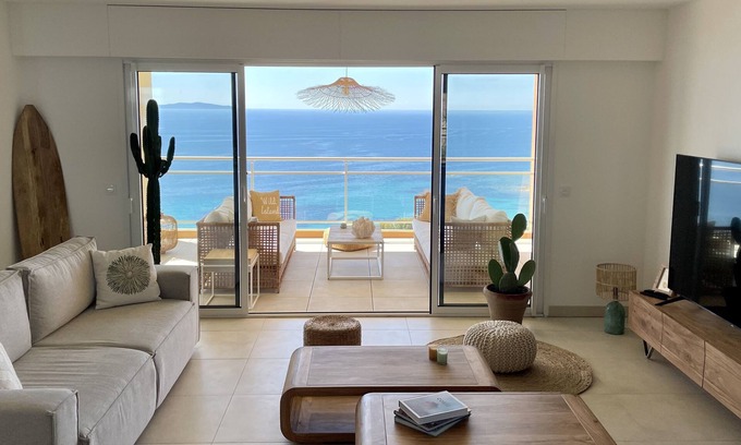 Ajaccio Apartment | DUPLEX SEA VIEW SANGUINAIRES