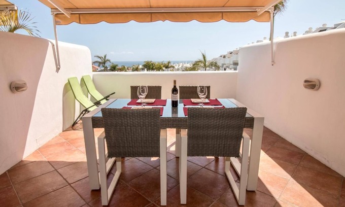 Costa Adeje Apartment | Duplex with beautiful sea views in a luxury complex!
