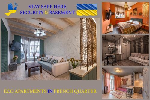 Pechers'kyi District Apartment | Eco Apartments in french quarter