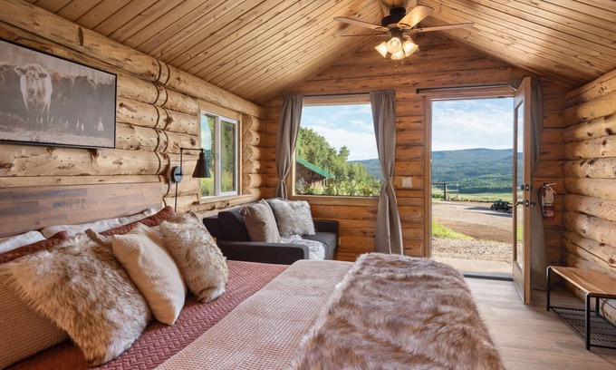 Paonia Cabin | Electric Mountain Lodge: Remodeled/Views/Restaurant/Bar/Events/Snowmobiles | 4