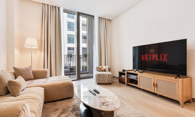 Dubai Apartment | Elegant 1BR W/Pool, Gym Access & Kid's Play Area