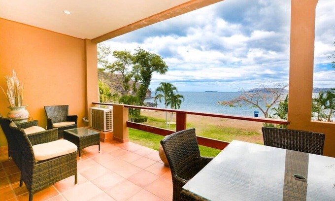 Playa Flamingo Condo | Elegant 3BR Beachfront Condo with Spacious Interior, Ocean-View Terrace & Direct