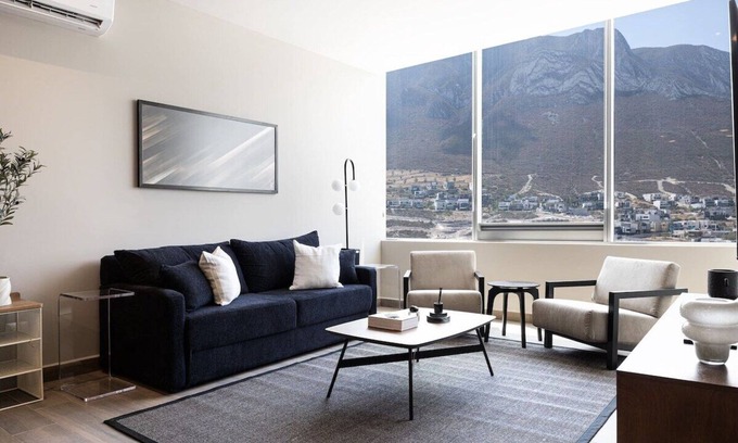 Monterrey Apartment | Elegant Apartment with Mountain Views and Pool