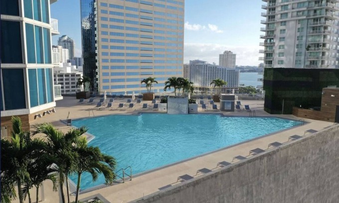 Brickell Hotel | Elegant Brickell Junior Suite w/Pool Access, Bay Views & Dining Steps Away