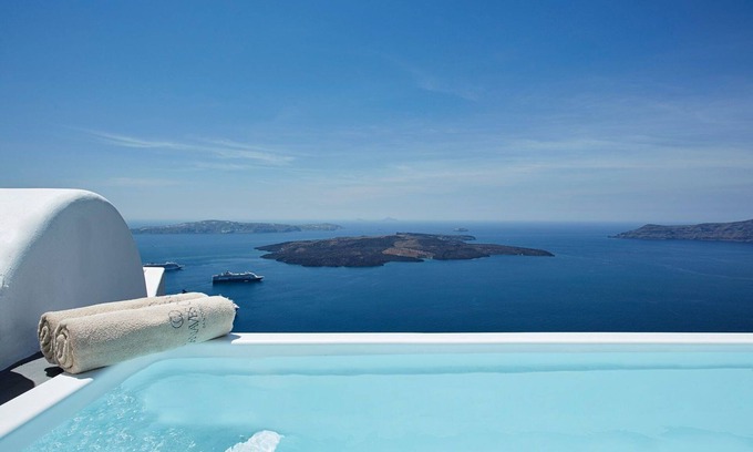 Firostefani Villa | Elegant Santorini Villa | Private Plunge Pool | Eden Villas Superior Two.