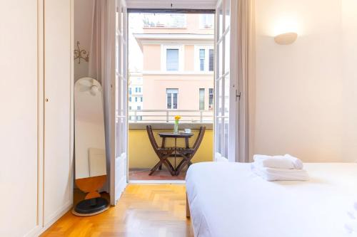 San Giovanni Apartment | Elegantis Solinda Suite Apartment with Private Terrace - Steps from Metro, Tram & Bus to Rome's Historic Center
