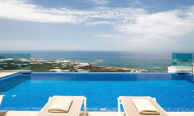 Zerviana Villa | Elia Villa, 3 BD, infinity pool with great sea views