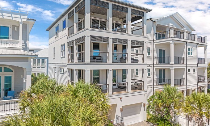 Inlet Beach House | Emerald Breeze|Private Beach Access|Private Pool|Golf Cart