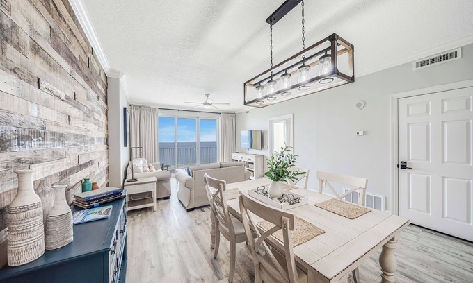 West Panama City Beach Condo | Emerald Isle 2107 "Manta Ray Villa" Pool, FREE Tickets & Beach Service for 4!
