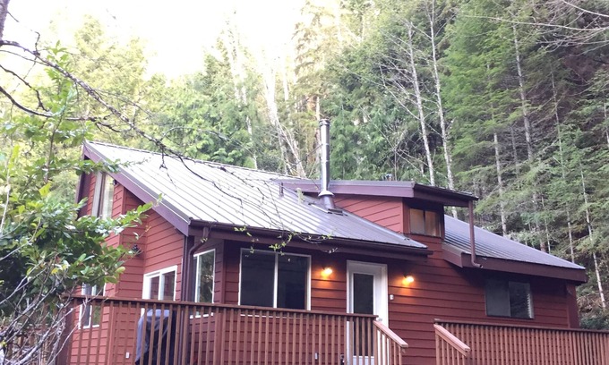 Port Angeles House | Enchanted Forest Cabin In Majestic Setting - Olympic N. P. On Your Doorstep