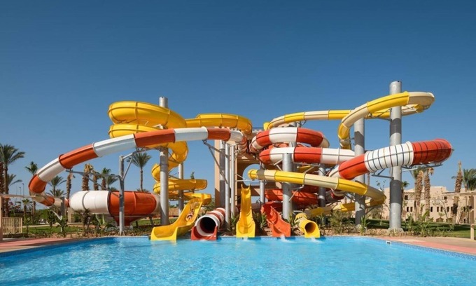 Sharm El Sheikh Resort | Engaging Suite with Aquapark & Beach Views – Family Fun Awaits