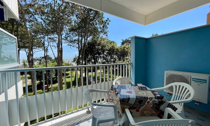 Porto Santa Margherita Apartment | Enjoy a sea view terrace near the beach