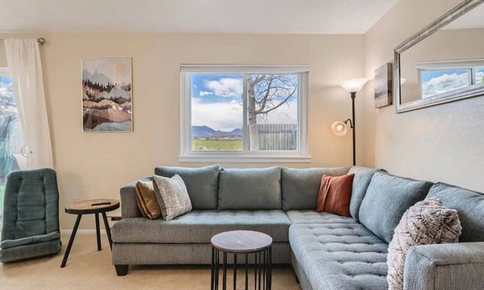 Louisville House | Enjoy Colorado: Mountain Views, Trails, Office!