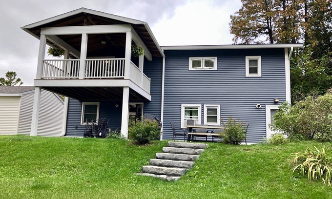 Beulah House | Entire duplex close to downtown Beulah & Crystal Lake | Year-round fun!
