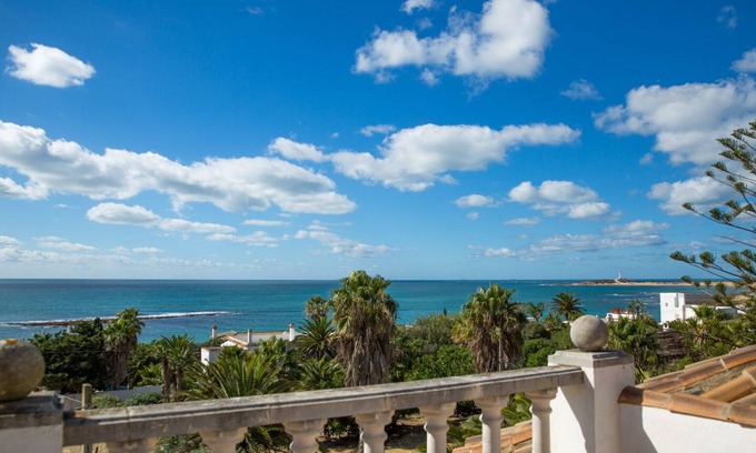 Los Canos de Meca Villa | Large Villa located at the foot of the beach (50 meters) with Magnificent Sea Views.