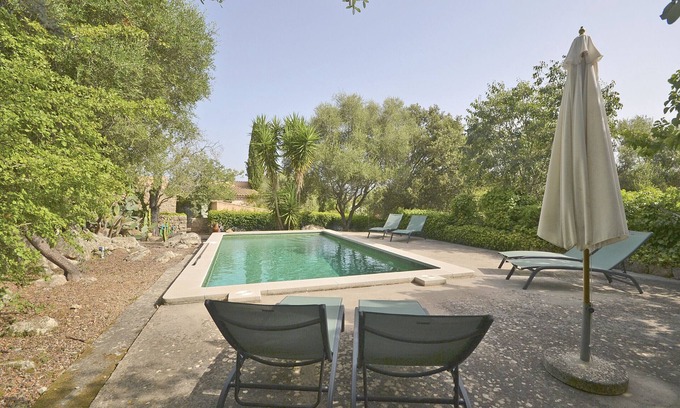 Arta Cottage | Es Romagueral - Beautiful house with forest, pool, and air conditioning in Mallorca