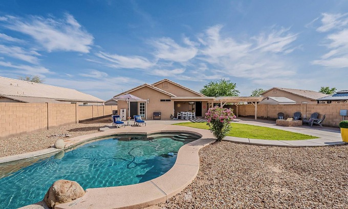 Springer Ranch House | Escape to Ironwood Desert Oasis, your perfect Arizona Retreat With Pool