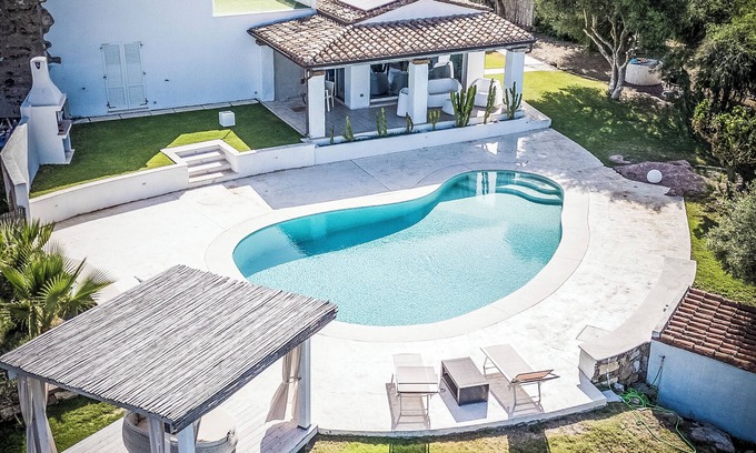 Calasetta Villa | Escape to Paradise:Villa with Pool, Garden and Sea View Surrounded by Nature