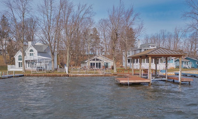 Paw Paw Lake House | Escape to the Lake - Located on PawPaw Lake - Private Doc and Lake access