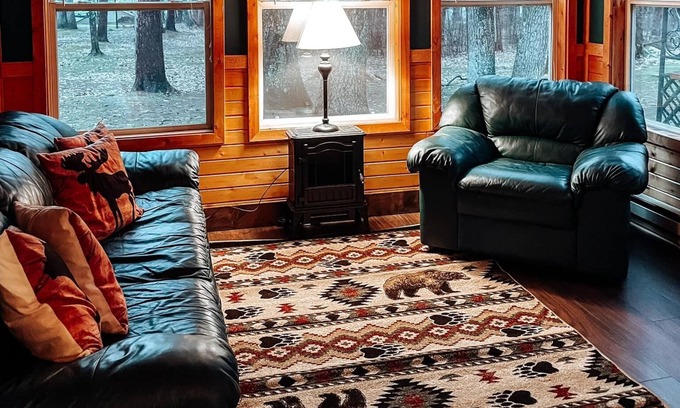 Northwoods Beach Cabin | Escape to this quiet, peaceful, family friendly cabin close to Hayward!