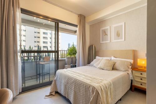 Brooklin Novo Apartment | Essential Brooklyn - Stúdio com varanda e academia - By Easy Stay