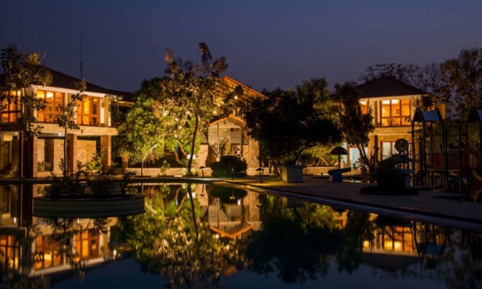 Thirukazhukundram Hotel | Esthell Village Resort,Mahabalipuram