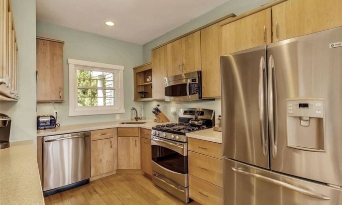 Hampton Bays House | Excellent location and view of the harbor, model unit.