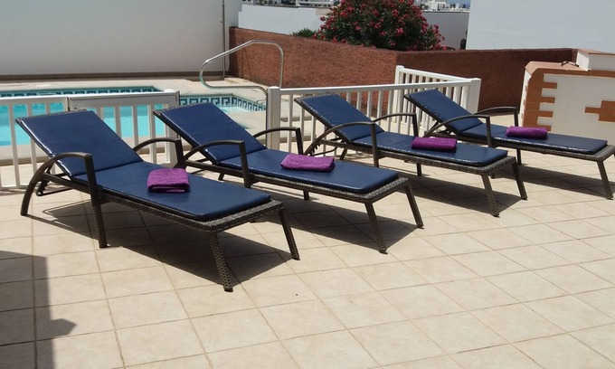 Playa Blanca Villa | "Excellent Relaxing and peaceful". Villa with Private Solar heated Pool