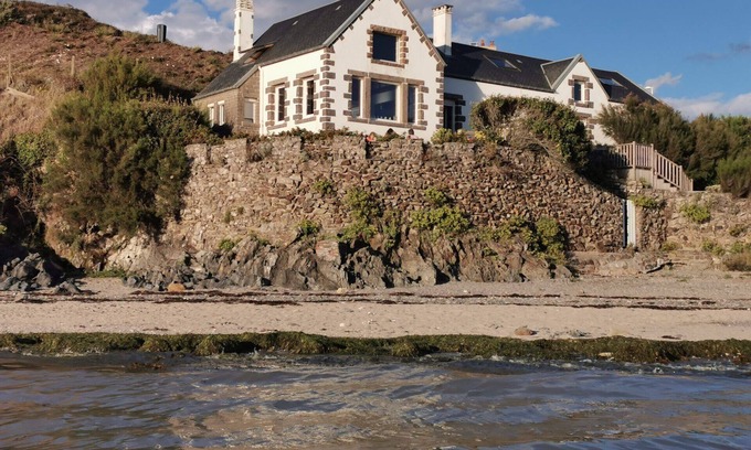 Granville House | Exceptional beachfront location for this charming villa