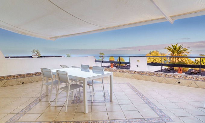 San Eugenio Apartment | Exclusive Sea Views Villamar - Big Terrace & Pool