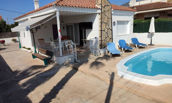 Alcanar Ski Chalet | Exclusivo Chalet A PIE DE Costa Y Piscina Privada