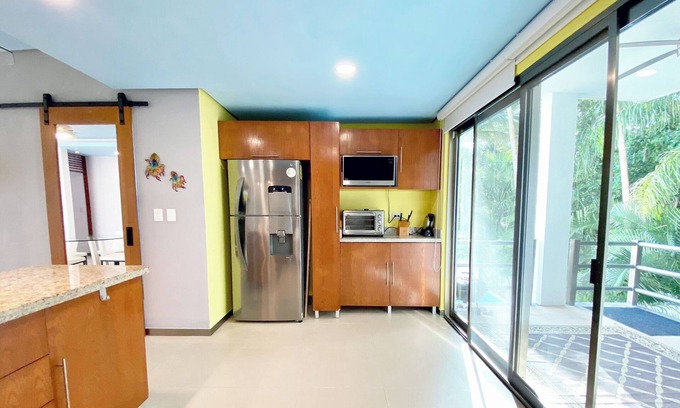 Villa Juarez Apartment | Experience tranquility and comfort surrounded by nature near main attractions.