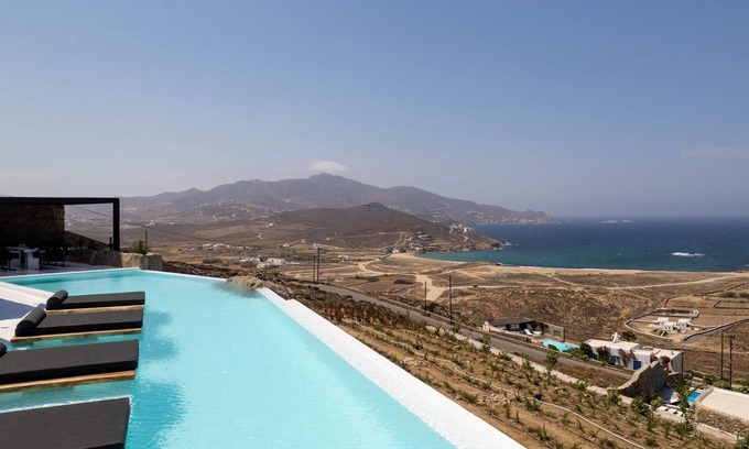 Ftelia Villa | Extraordinary Mykonos Villa | Villa Shifu | 6 Bedrooms | Unique Aegean Sea.