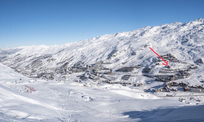 Reberty Apartment | F2 4/5 pers.LES MENUIRES 3 VALLÉES DIRECT ACCESS VALTHORENS